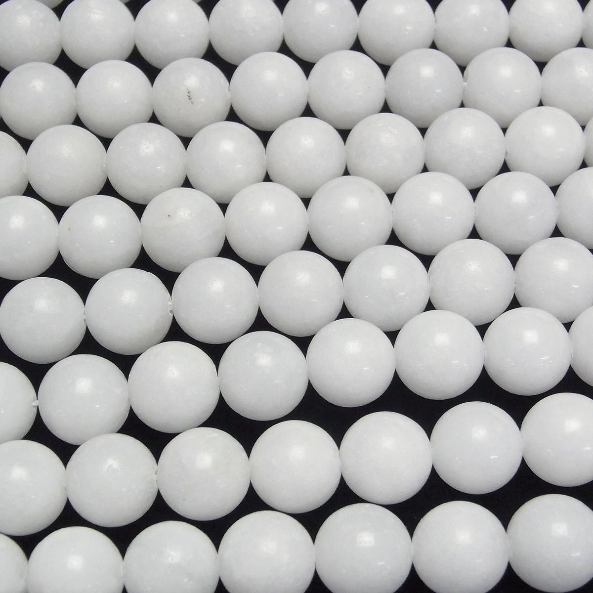 重晶石圓珠 12mm 半串或 1 串 (約 15 英吋/37 公分)