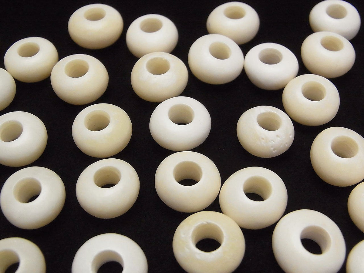 Buffalo Born Rondelle 14mm [5mm hole] 5pcs