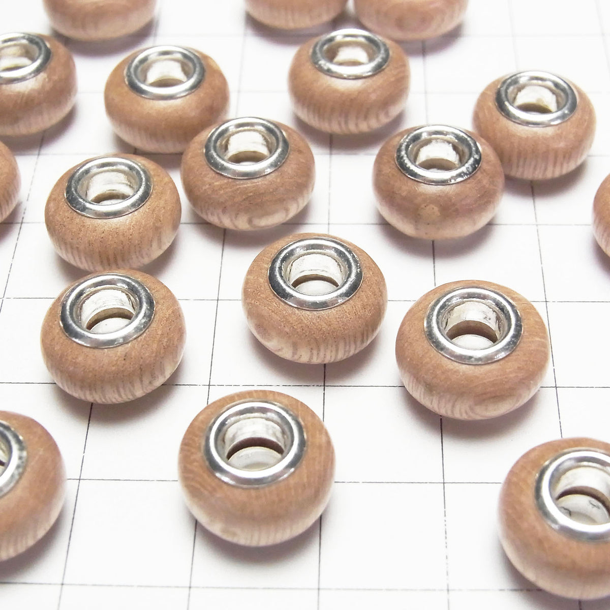 Rosewood Rondelle 14mm [5mm Hole] 5pcs