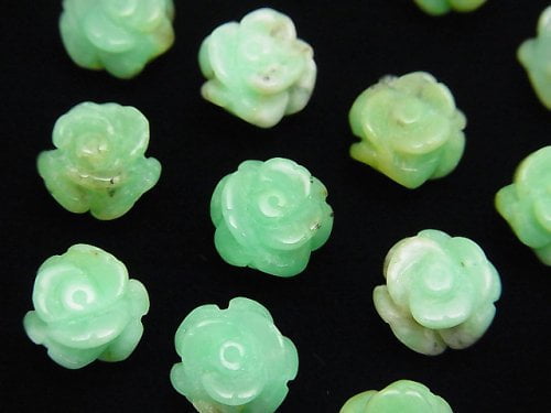 Chrysoprase, Rose Gemstone Beads