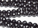 [Video] Magnetic! Hematite  64Faceted Round 6mm 1strand beads (aprx.15inch/37cm)