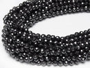 [Video] Magnetic! Hematite  64Faceted Round 6mm 1strand beads (aprx.15inch/37cm)