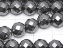 Magnetic! Hematite  64Faceted Round 8mm 1strand beads (aprx.15inch/38cm)