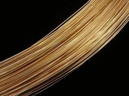 [K10 Yellow Gold] Wire Gauge 0.25mm 50cm