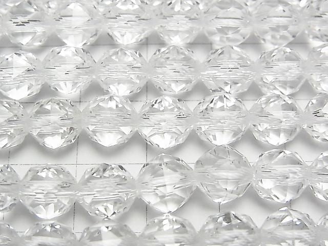 [Video] High Quality! Crystal AAA Star Faceted Round 8mm 1/4 or 1 Strand Beads (approx. 15 inches/38 cm)