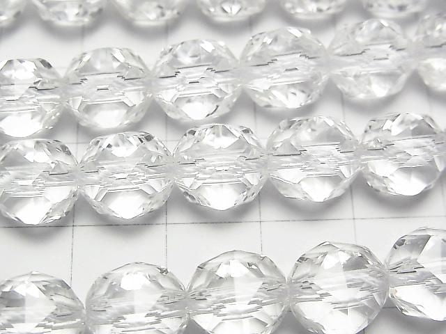 [Video] High Quality! Crystal AAA Star Faceted Round 10mm 1/4 or 1 Strand Beads (approx. 15 inches/38 cm)