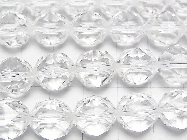 [Video] High Quality! Crystal AAA Star Faceted Round 12mm 1/4 or 1strand beads (aprx.15inch / 36cm)