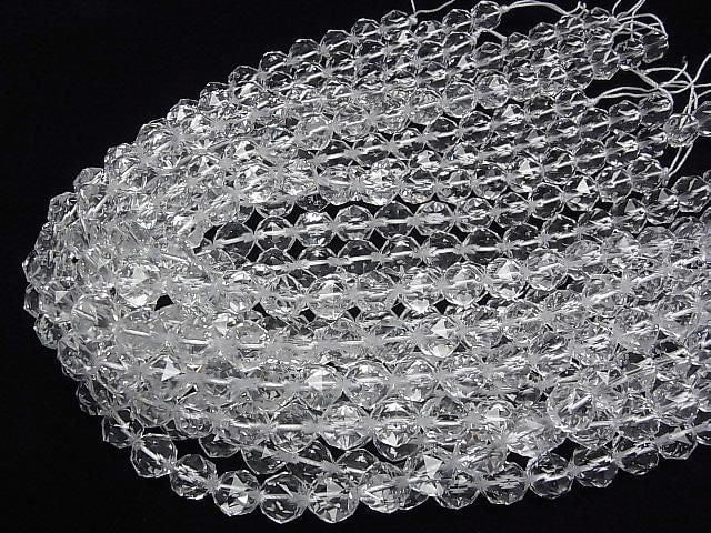 [Video] High Quality! Crystal AAA Star Faceted Round 12mm 1/4 or 1 Strand Beads (approx. 15 inches/36 cm)