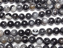 [Video]Tibetan Agate (Eye Agate) Round 10mm 1strand beads (aprx.15inch/36cm)