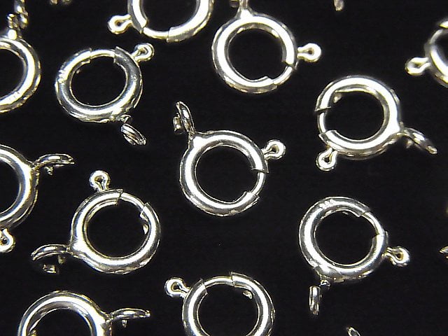 Silver925  Spring Ring [5mm][5.5mm][6mm][7mm][8mm] No coating  2pcs