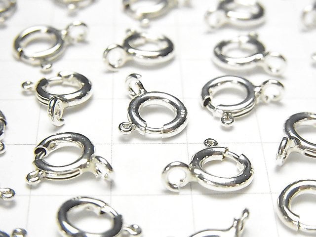 Silver925  Spring Ring [5mm][5.5mm][6mm][7mm][8mm] No coating  2pcs