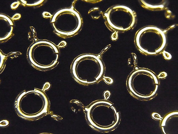 Silver925  Spring Ring [5mm][5.5mm][6mm][7mm][8mm] 18KGP 2pcs