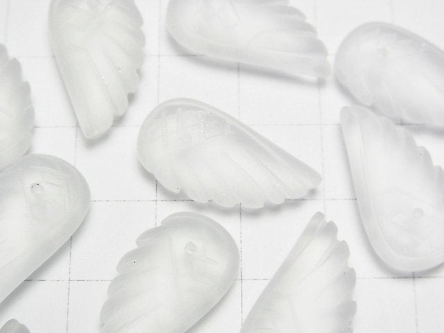 [Video] Frosted Crystal Quartz AAA Angel Wing  [S][M][L] 3pcs