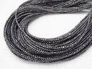 Magnetic! Hematite  Faceted Round 2mm  1strand beads (aprx.15inch/38cm)