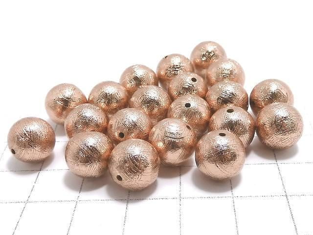 [Video] Meteorite (Muonionalusta) Round 10mm Pink Gold 1pc