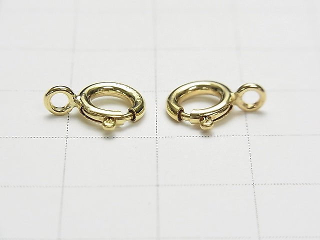 14KGF Spring Ring  [5mm][5.5mm][6mm][7mm][8mm] 4pcs