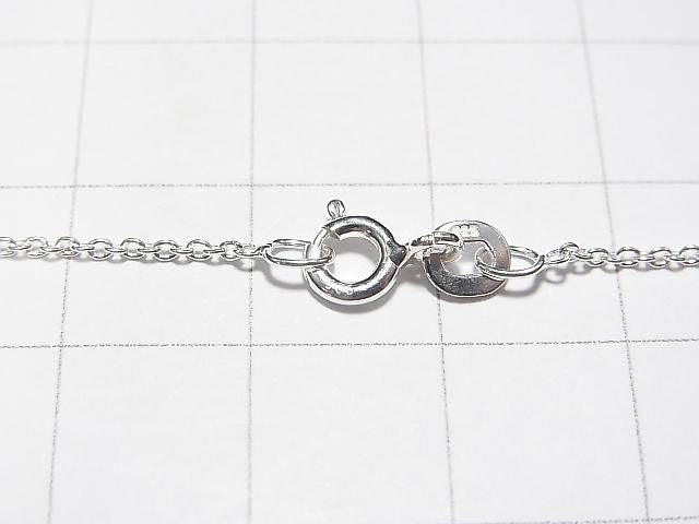 925純銀電纜鏈 1.1毫米 純銀表面處理 [38公分][40公分][45公分][50公分][60公分][75公分] 項鍊 1件