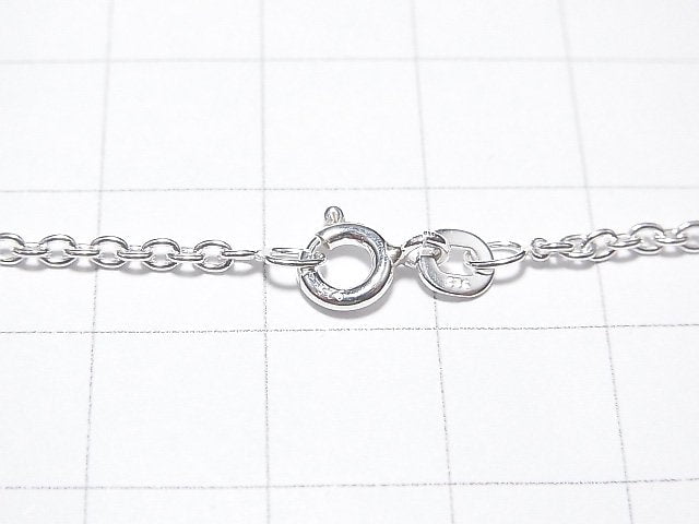 Silver925 Cable Chain 2.0mm Pure Silver Finish [38cm][40cm][45cm][50cm][60cm] Necklace 1pc