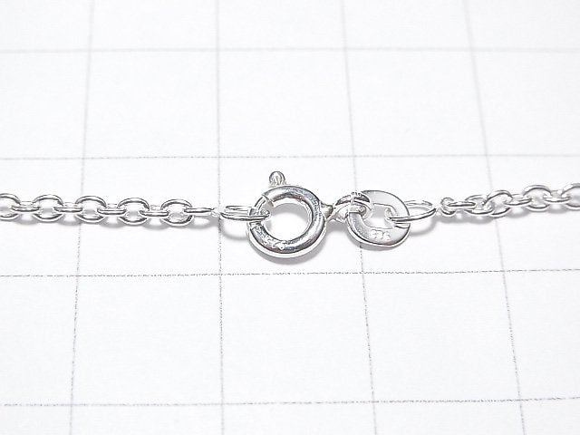 Silver925 Cable Chain 2.0mm Sterling Silver Finish [38cm][40cm][45cm][50cm][60cm] Necklace 1pc