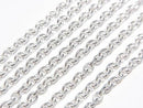Silver925 Cable Chain 2.3mm Sterling Silver Finish [18cm][38cm][40cm][45cm][50cm][60cm] Necklace 1pc