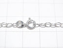 Silver925 Long Cable Chain 2.8mm Sterling Silver Finish [40cm][45cm][50cm][60cm] Necklace 1pc
