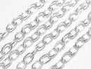 Silver925 Long Cable Chain 3.0mm Pure Silver Finish [40cm][45cm][50cm][60cm] Necklace 1pc