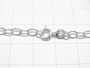 Silver925 Long Cable Chain 3.0mm Pure Silver Finish [40cm][45cm][50cm][60cm] Necklace 1pc