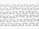 Silver925 Long Cable Chain 3.0mm Pure Silver Finish [40cm][45cm][50cm][60cm] Necklace 1pc