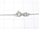 Silver925 Ball Chain 1.0mm Pure Silver Finish [40cm][45cm][50cm] Necklace 1pc