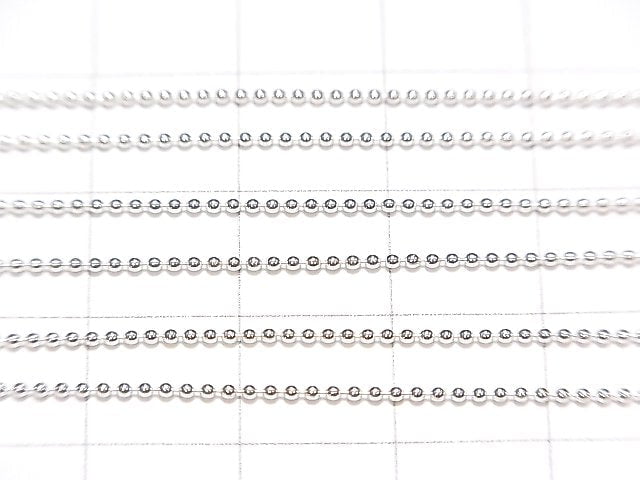 Silver925 Ball Chain 1.0mm Pure Silver Finish [40cm][45cm][50cm] Necklace 1pc