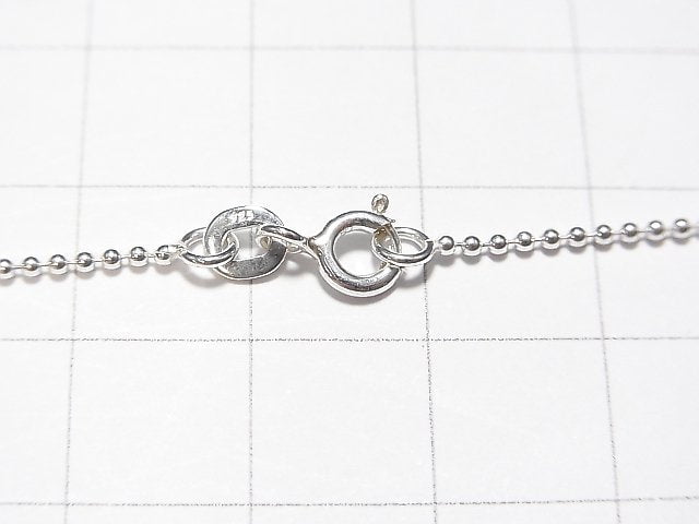 Silver925 Ball Chain 1.2mm Pure Silver Finish [40cm][45cm][50cm] Necklace 1pc