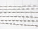 Silver925 Ball Chain 1.2mm Pure Silver Finish [40cm][45cm][50cm] Necklace 1pc
