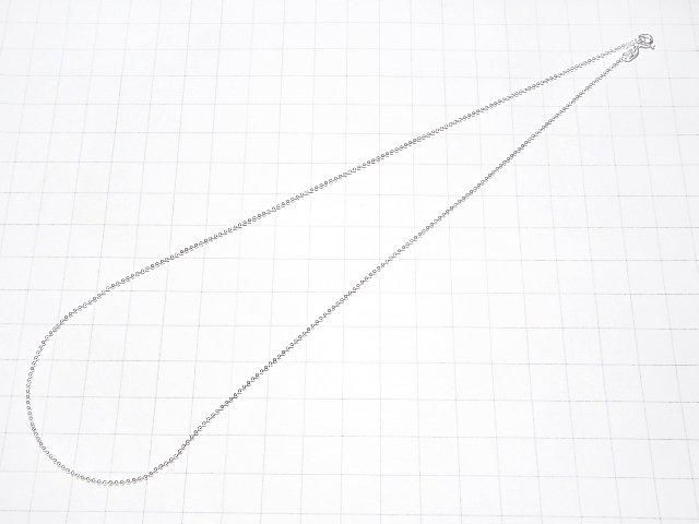 Silver 925 Ball Chain 1.2mm Pure Silver Finish [40cm][45cm][50cm] Necklace 1pc