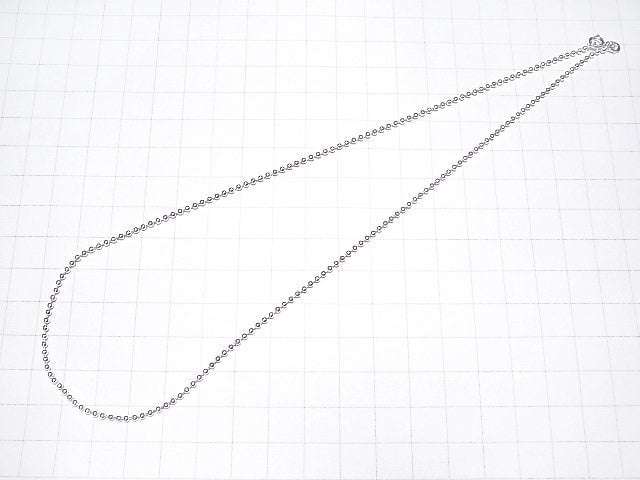 Silver925 Ball Chain 1.8mm Pure Silver Finish [38cm][40cm][45cm] Necklace 1pc