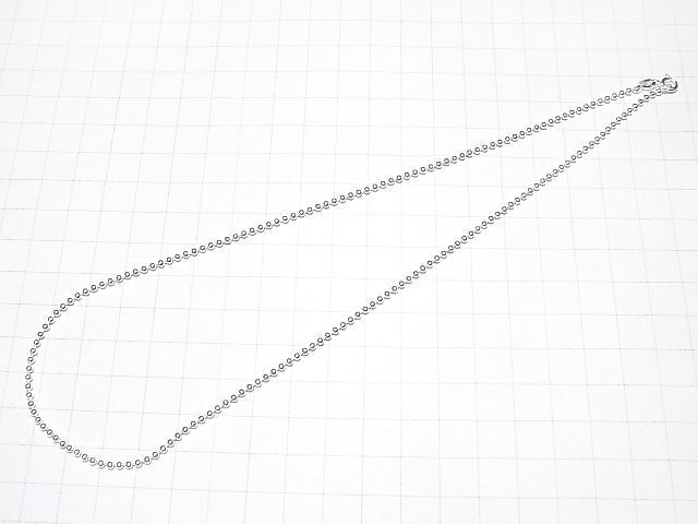 Silver925 Ball Chain 2.0mm Pure Silver Finish [38cm][40cm][45cm] Necklace 1pc