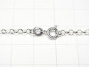 Silver925 Rolo Chain 2.5mm Sterling Silver Finish [40cm][45cm][50cm][60cm] Necklace 1pc