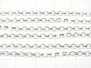 Silver925 Rolo Chain 2.5mm Sterling Silver Finish [40cm][45cm][50cm][60cm] Necklace 1pc