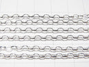 Silver925 Long Rolo Chain 2.5mm Pure Silver Finish [40cm][45cm][50cm][60cm] Necklace 1pc