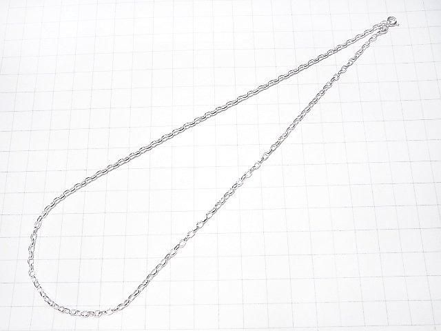 Chaîne longue Rolo 2,5 mm en argent 925, finition argent pur [40cm][45cm][50cm][60cm] Collier 1pc