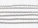 Silver925 Cable Chain 2mm Rhodium Plated [38cm][40cm][45cm][50cm][60cm] Necklace 1pc