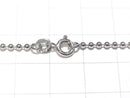Silver925 Ball Chain 1.8mm Rhodium Plated [40cm][45cm] Necklace 1pc