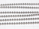 Silver925 Ball Chain 2mm Rhodium Plated [40cm][45cm] Necklace 1pc