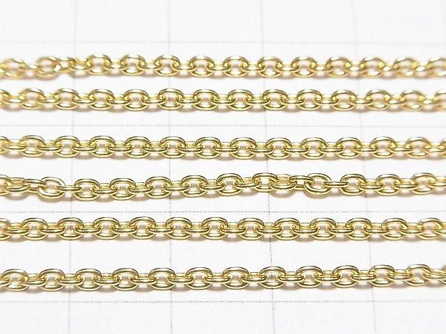 925純銀方線纜繩鍊 2.3mm 18KGP [18cm][38cm][40cm][45cm][50cm][60cm] 1件