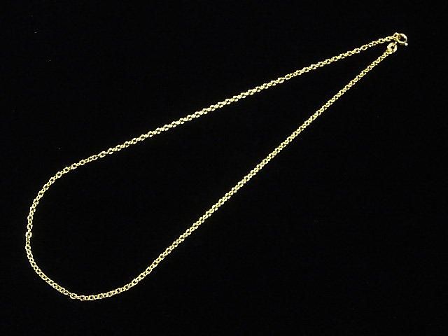925純銀方線纜繩鍊 2.3mm 18KGP [18cm][38cm][40cm][45cm][50cm][60cm] 1件