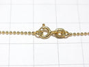Silver925 Ball Chain 1.2mm 18KGP [38cm][40cm][45cm][50cm] Necklace 1pc