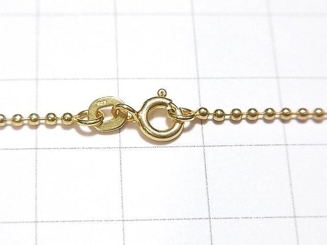 Silver 925 Ball Chain 1.5mm 18KGP [38cm][40cm][45cm] Necklace 1pc