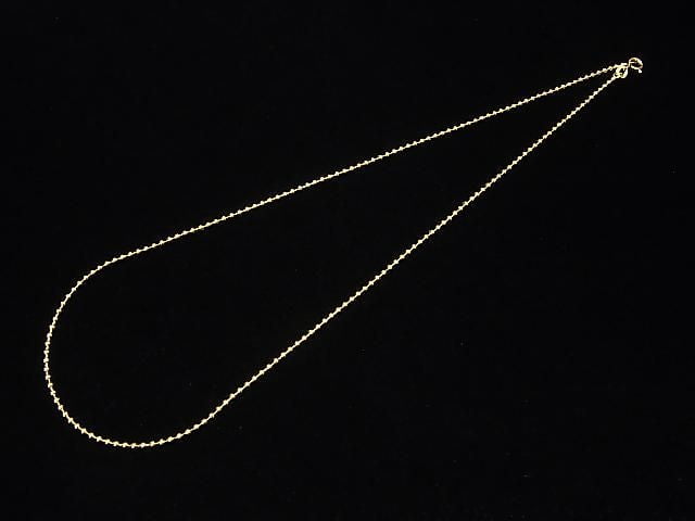 Silver 925 Ball Chain 1.8mm 18KGP [38cm][40cm][45cm] Necklace 1pc