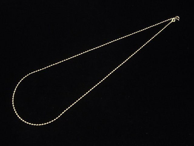 Silver925 Ball Chain 1.8mm 18KGP [38cm][40cm][45cm] Necklace 1pc