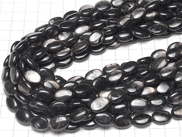 [Video]Hypersthene AA++ Oval 14x10x6mm half or 1strand beads (aprx.15inch/38cm)