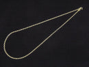 Silver925 Long Rolo Chain Necklace 2mm 18KGP [38cm][40cm][45cm][50cm][60cm] Necklace 1pc